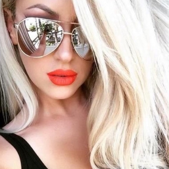 Classic Aviator Reflective Fashion Sunglasses main image 7